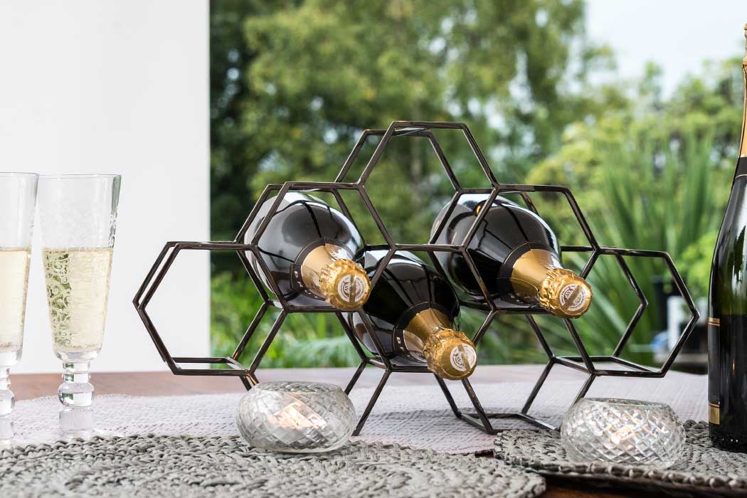 Wine Rack for 8 Bottles Edge Company Free Delivery